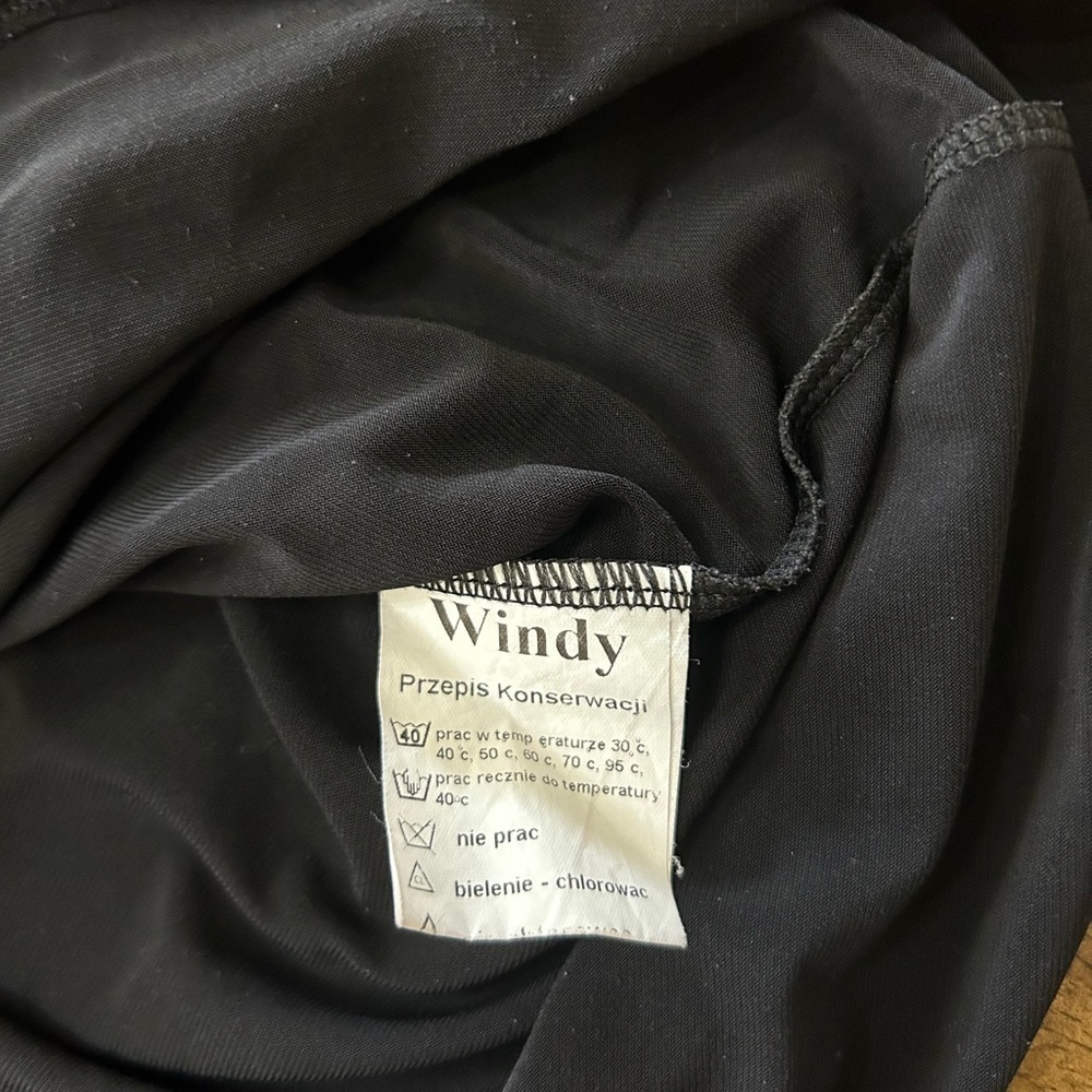 Chic European Black Halter Mini Dress Size 38 - Picture 8 of 8